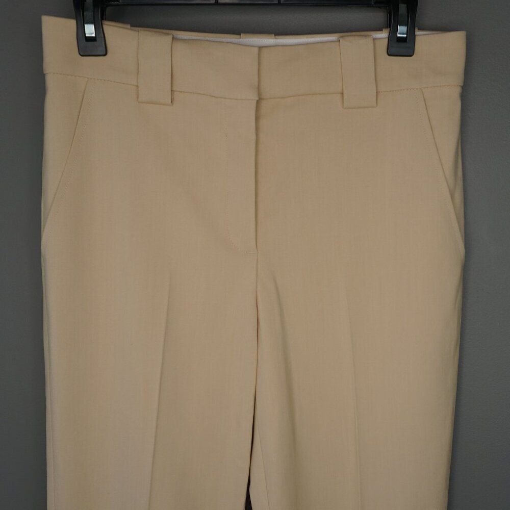 A.L.C. Women's Pants Kennedy Flat Front Trousers in Sheer Bliss Tan size 2 $495 - Picture 4 of 16